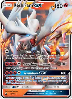 Reshiram GX · Dragões Soberanos #11