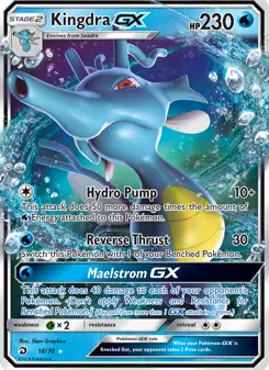 Kingdra GX · Dragões Soberanos #18