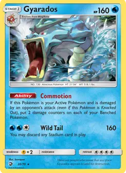 Gyarados · Dragões Soberanos #20