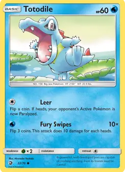Totodile · Dragões Soberanos #22