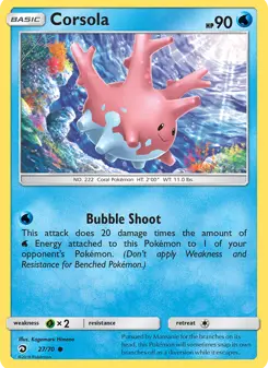 Corsola · Dragões Soberanos #27
