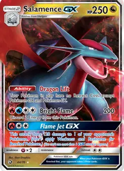 Salamence GX · Dragões Soberanos #44