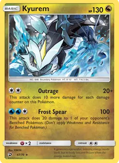 Kyurem · Dragões Soberanos #47