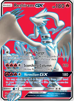 Reshiram GX · Dragões Soberanos #65