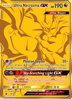 Ultra Necrozma GX · Dragões Soberanos #78