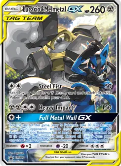 Lucario e Melmetal GX