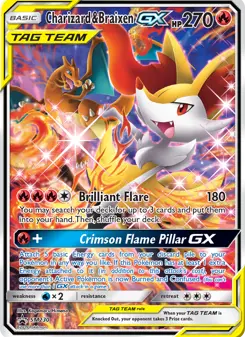 Charizard e Braixen GX
