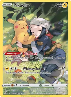 Pikachu · Origem Perdida Galeria de Treinador #TG05