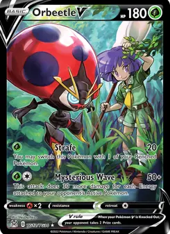 Orbeetle V · Origem Perdida Galeria de Treinador #TG12