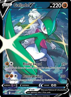 Gallade V · Origem Perdida Galeria de Treinador #TG19