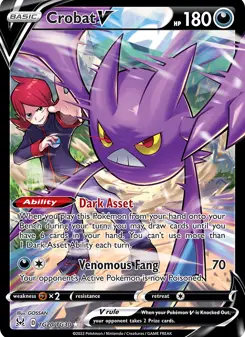 Crobat V · Origem Perdida Galeria de Treinador #TG20