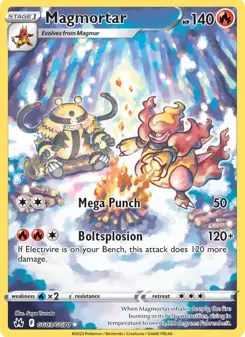 Magmortar · Realeza Absoluta Galeria de Galar #GG03
