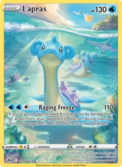 Lapras · Realeza Absoluta Galeria de Galar #GG05