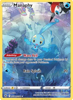 Manaphy · Realeza Absoluta Galeria de Galar #GG06