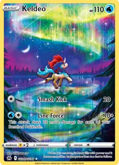 Keldeo · Realeza Absoluta Galeria de Galar #GG07