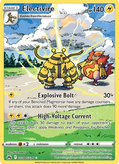 Electivire · Realeza Absoluta Galeria de Galar #GG08