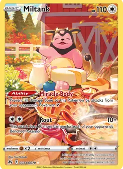 Miltank · Realeza Absoluta Galeria de Galar #GG24