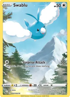 Swablu · Realeza Absoluta Galeria de Galar #GG27