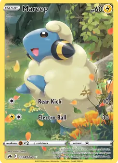 Mareep · Realeza Absoluta Galeria de Galar #GG34