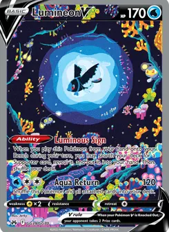 Lumineon V · Realeza Absoluta Galeria de Galar #GG39