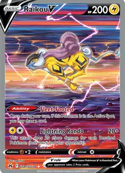 Raikou V · Realeza Absoluta Galeria de Galar #GG41