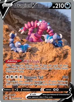 Drapion V · Realeza Absoluta Galeria de Galar #GG49