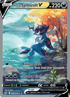 Samurott de Hisui V · Realeza Absoluta Galeria de Galar #GG51