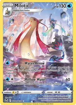 Milotic · Tempestade Prateada Galeria de Treinador #TG02