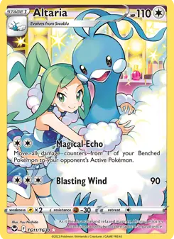 Altaria · Tempestade Prateada Galeria de Treinador #TG11