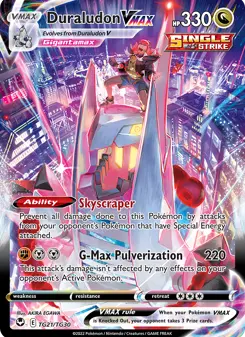 Duraludon VMAX · Tempestade Prateada Galeria de Treinador #TG21