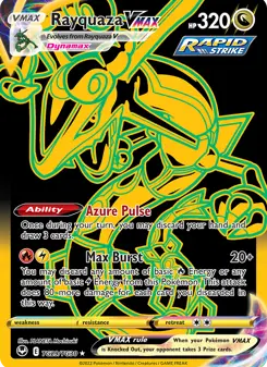 Rayquaza VMAX · Tempestade Prateada Galeria de Treinador #TG29