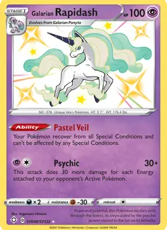 Rapidash de Galar