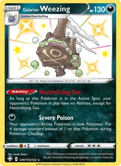 Weezing de Galar
