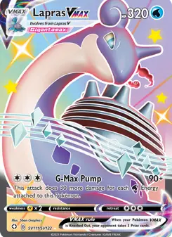 Lapras VMAX · Destinos Brilhantes Cofre Brilhante #SV111