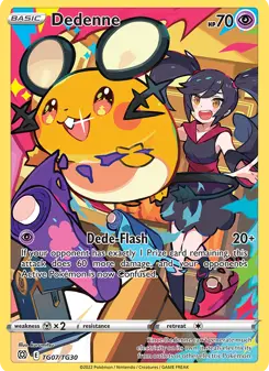 Dedenne · Astros Cintilantes Galeria de Treinador #TG07