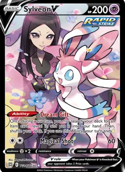 Sylveon V · Astros Cintilantes Galeria de Treinador #TG14